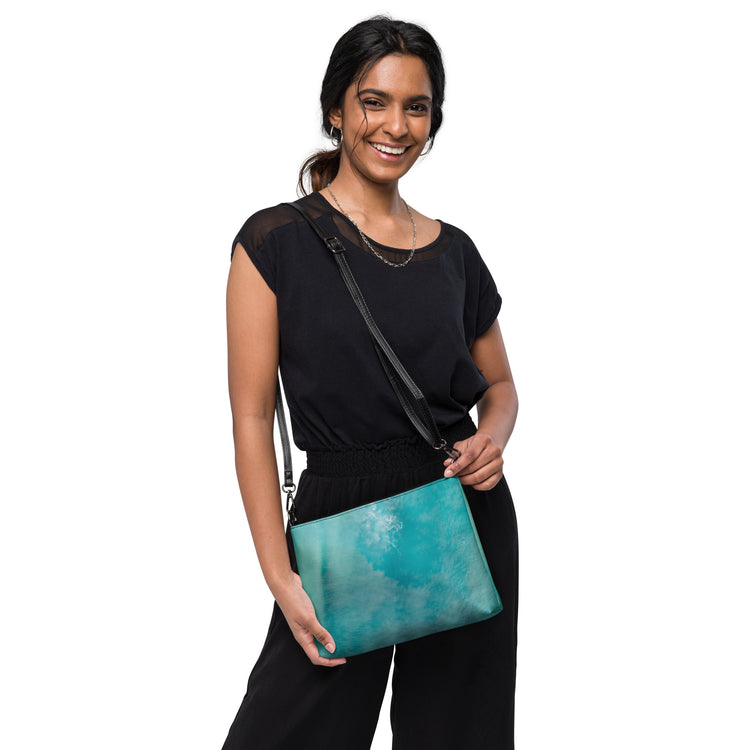 Cerulean Majesty - Crossbody Bag