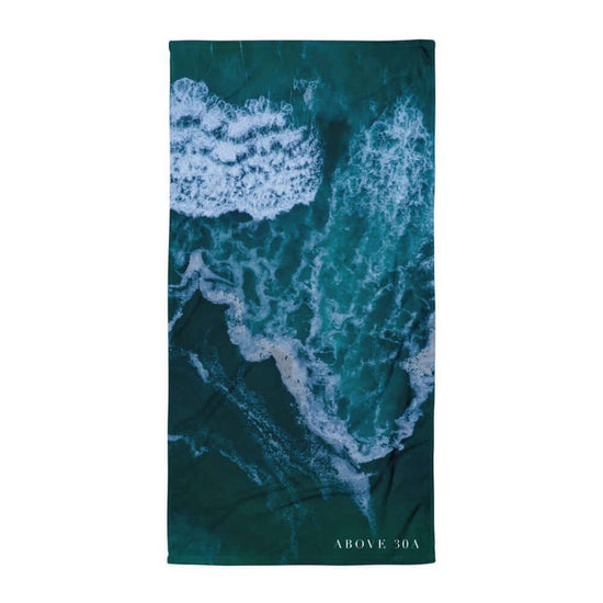 Turbulent Beauty Bath & Beach Towel - Above 30A Gallery