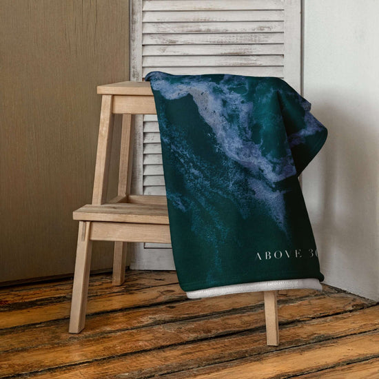 Turbulent Beauty Bath & Beach Towel - Above 30A Gallery