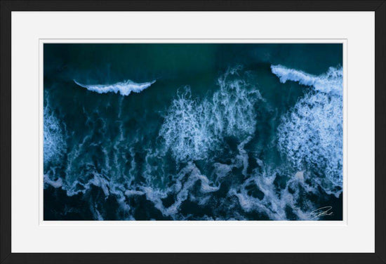 The Dark Dance of Waves - Framed - Above 30A Gallery