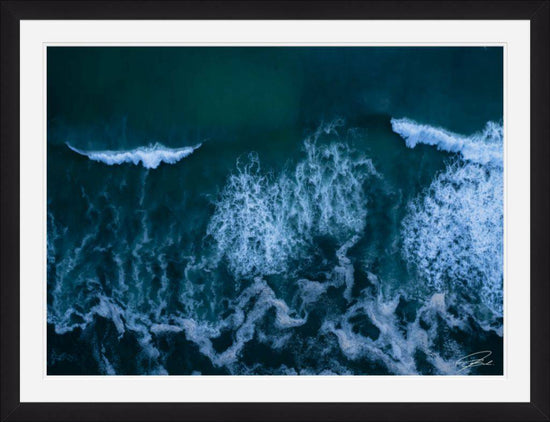 The Dark Dance of Waves - Framed - Above 30A Gallery