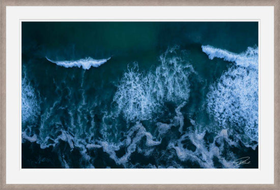 The Dark Dance of Waves - Framed - Above 30A Gallery