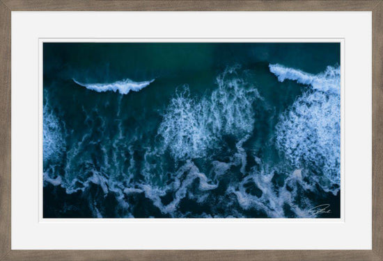 The Dark Dance of Waves - Framed - Above 30A Gallery